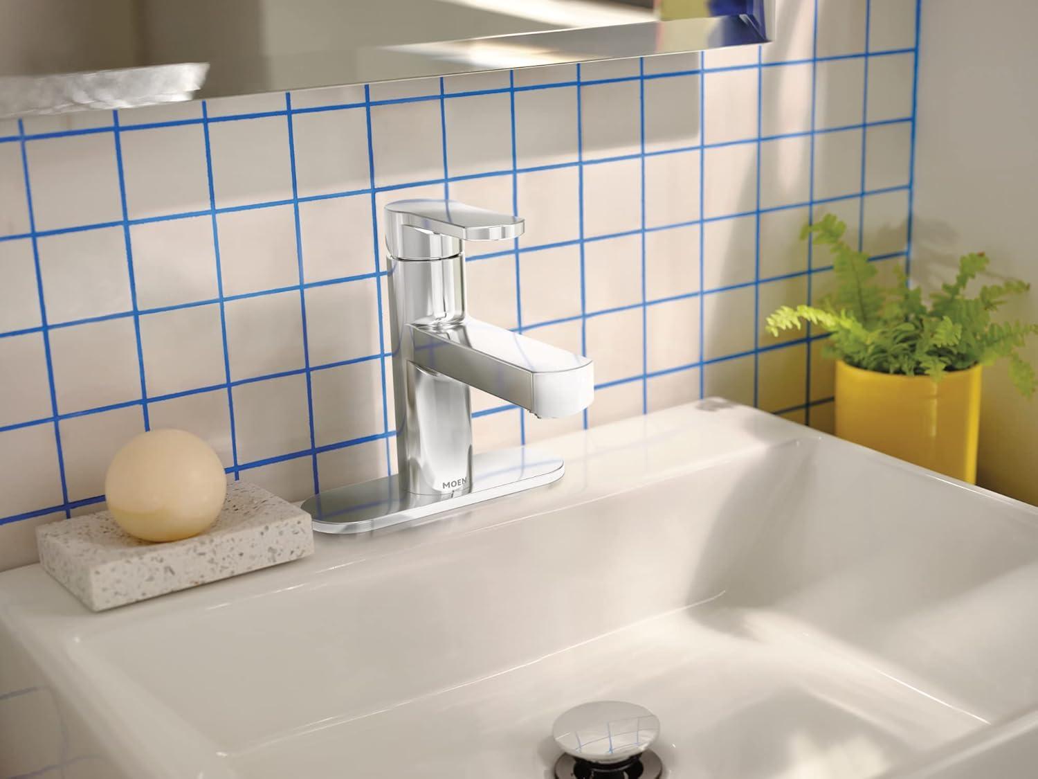 image:imageMoen Laris TwoHandle 4 Centerset Modern Bathroom Faucet 840151 Handle