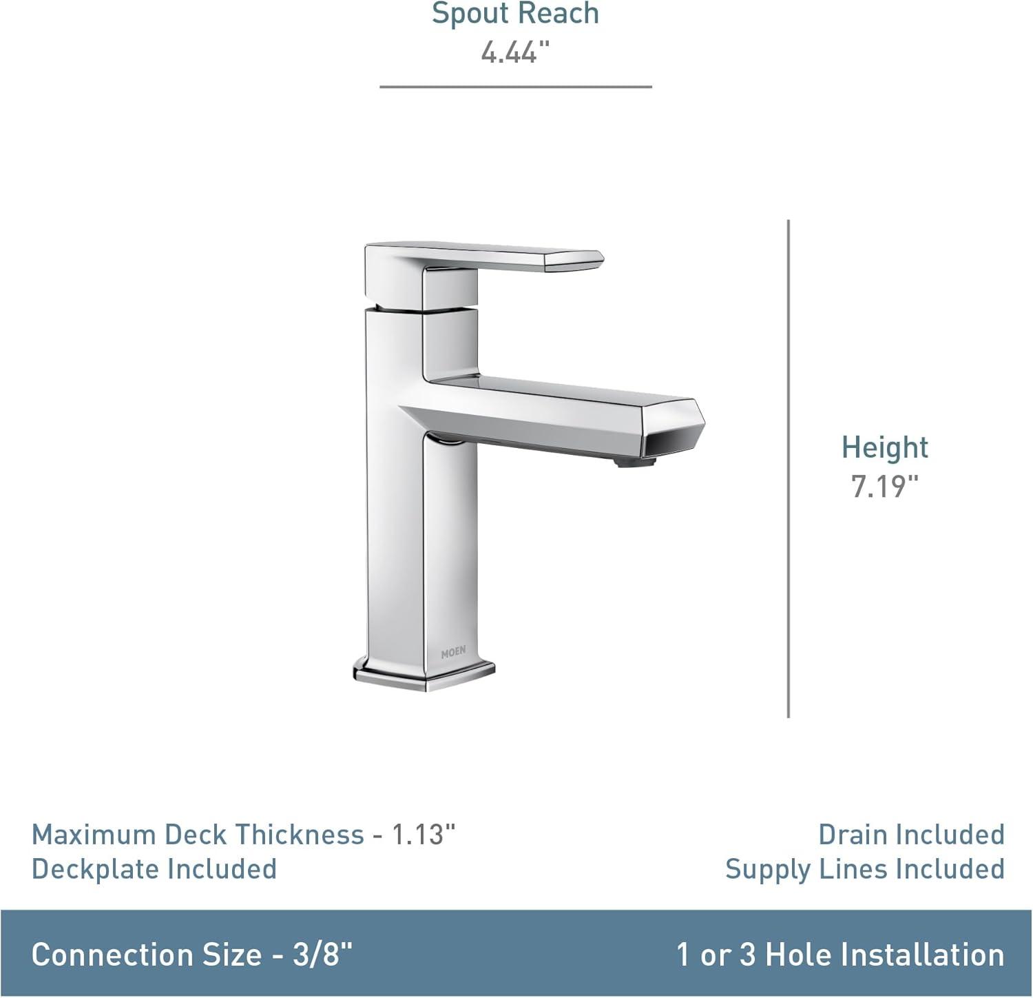 image:imageMoen Neese Chrome SingleHandle Lavatory Faucet 84784