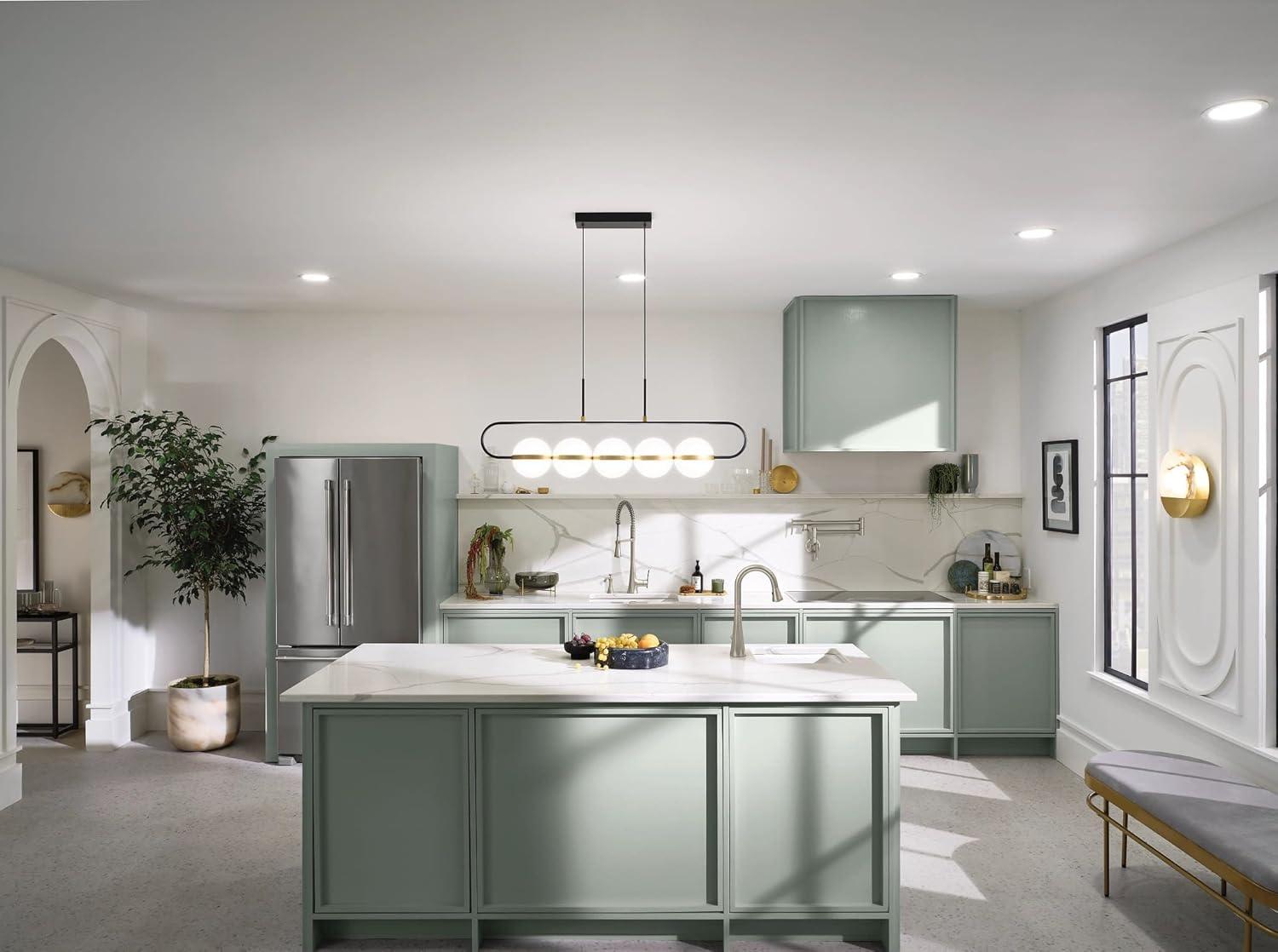 image:imageMoen Sinema Chrome Spring Pulldown Kitchen Faucet with PreRinse and Power Boost Modern Kitchen Faucet One Handle Easy Installation S5235Spot Resist Stainless