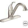 Moen 7825SRS Camerist One-Handle Low Arc Kitchen Faucet, Spot Resist Stainless(Chrome)