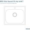 Moen 7825SRS Camerist One-Handle Low Arc Kitchen Faucet, Spot Resist Stainless(Chrome)