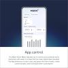 Moen 7864EVC Sleek Smart Faucet Touchless Pull Down Sprayer Kitchen Faucet with Voice Control and Power Boost, Chrome(Spot Resist Black Stainless)