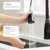 Moen Adler Chrome Motionsense Wave Sensor Touchless One Handle Pulldown Kitchen Faucet Featuring Power Clean, 87233EWC(Mediterranean Bronze)