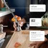 Moen Belfield Spot Resist Stainless Motionsense Wave Sensor Touchless One Handle Pulldown Kitchen Faucet Featuring Power Clean, 7260EWSRS(Spot Resist Stainless)