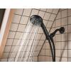 Moen Beric Bronzed Gold Single Handle Modern Tub and Shower Faucet with Handshower, Valve Included, 82775BZG(Matte Black)