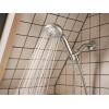 Moen Beric Bronzed Gold Single Handle Modern Tub and Shower Faucet with Handshower, Valve Included, 82775BZG(Spot Resist Nickel)