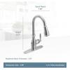 Moen Brantford Spot Resist Stainless Motionsense Wave Touchless One-Handle Pulldown Kitchen Faucet Featuring Power Clean and Reflex Docking System, 7185EWSRS(Oil Rubbed Bronze)