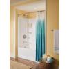 Moen Conway Chrome Posi-Temp Shower Trim Set Featuring Square Showerhead, Lever Handle, and Tub Spout, Valve Included, 82922(Spot Resist Brushed Nickel)
