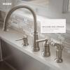 Moen Edison Spot Resist Stainless One-Handle High Arc 4-hole Kitchen Faucet with Side Sprayer and Soap Dispenser, 87042SRS(Mediterranean Bronze)