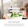Moen Kurv Polished Nickel Motionsense Wave Sensor Touchless One Handle High Arc Pulldown Modern Kitchen Faucet Featuring Power Clean, 9126EWNL(Chrome)