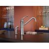 Moen Wetherly Mediterranean Bronze High-Arc Kitchen Faucet with Side Spray, 87999BRB(Spot Resist Stainless)