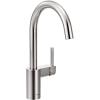 Moen 7365SRS Align One-Handle High-Arc Modern Kitchen Faucet, Spot Resist Stainless(Chrome)