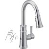Moen Belfield Spot Resist Stainless Motionsense Wave Sensor Touchless One Handle Pulldown Kitchen Faucet Featuring Power Clean, 7260EWSRS(Chrome)