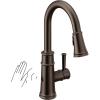 Moen Belfield Spot Resist Stainless Motionsense Wave Sensor Touchless One Handle Pulldown Kitchen Faucet Featuring Power Clean, 7260EWSRS(Oil Rubbed Bronze)