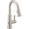 Moen Belfield Spot Resist Stainless Motionsense Wave Sensor Touchless One Handle Pulldown Kitchen Faucet Featuring Power Clean, 7260EWSRS(Spot Resist Stainless)