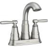 Moen Halle Spot Resist Nickel Widespread Traditional Bathroom Faucet with Drain Assembly for 3-Hole Applications, 84972SRN((Pack of 1))