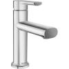 Moen Meena Bronzed Gold One-Handle Single Hole Modern Bathroom Sink Faucet with Optional Deckplate and Drain Assembly, 84794BZG(Chrome)