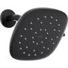 Moen Verso Eco-Performance Infiniti Dial Square Rain Shower Head, 6-Inch Diameter Spray Head, Chrome, 220R4EP(Matte Black)