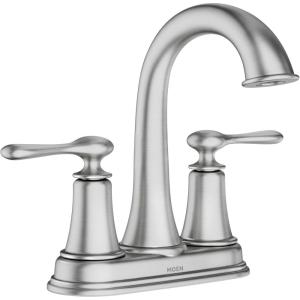 Moen 84092SRN Ellicott 4″ Lavatory Faucet, Spot Resist Brushed Nickel