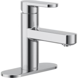 Moen Laris Two-Handle 4” Centerset Modern Bathroom Faucet, 84015(1 Handle)