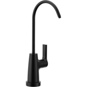 Moen Sip Spot Resist Stainless Traditional Drinking Water Beverage Faucet with Optional Filtration System, F7620SRS(Matte Black)