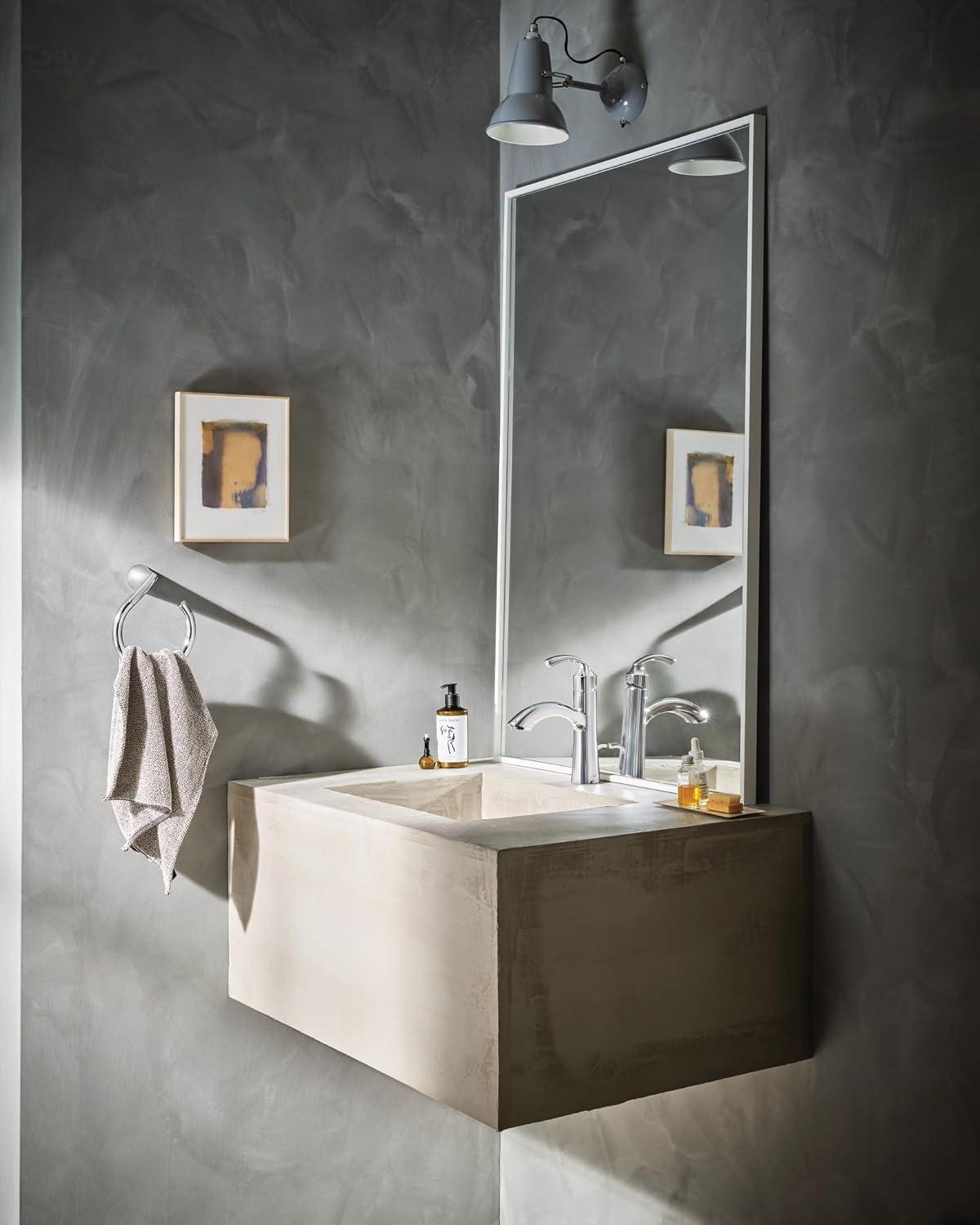 image:imageMoen 6170 Glyde Single Handle Bathroom Sink Faucet with Optional Deckplate Chrome