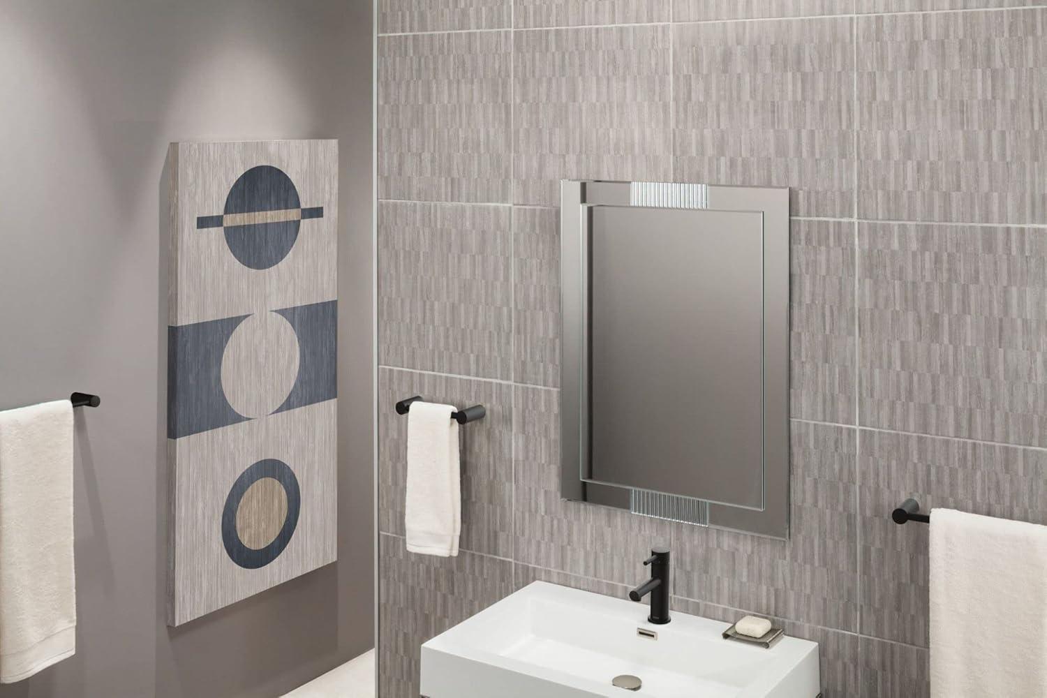 image:imageMoen Align Brushed Gold 24Inch Modern Single Towel Bar YB0424BGMatte Black