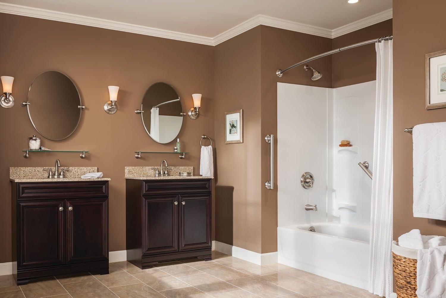 image:imageMoen Brantford Oil Rubbed Bronze PosiTemp Pressure Balancing Shower Valve Trim Kit Valve Required T2153ORBBrushed Nickel
