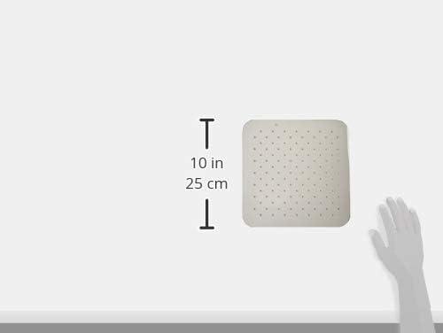 image:imageMoen Chrome Bathroom 12Inch Wide Razor Thin Rain Shower Head S100410 Inch Square