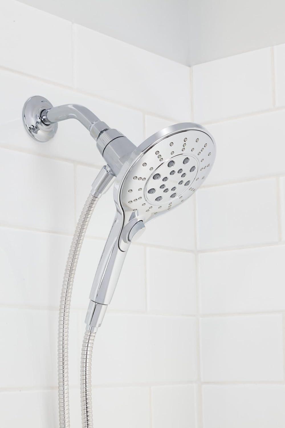 image:imageMoen Engage Magnetix SixFunction 55Inch Handheld Showerhead with Magnetic Docking System Brushed Gold 3662EPBGChrome