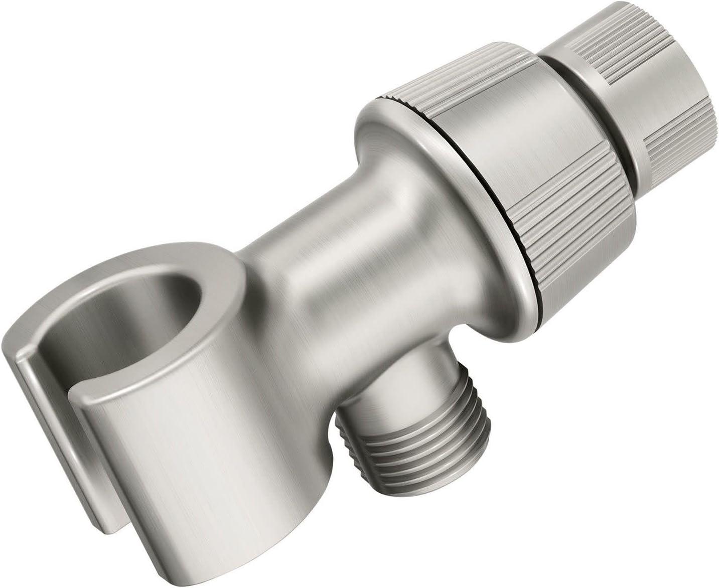 image:imageMoen Hydro Energetix High Pressure Shower Head with Handheld Sprayer 8 Handheld Shower Head Spray Settings Spot Resist Brushed Nickel Finish 200H0SRNSpot Resist Brushed Nickel