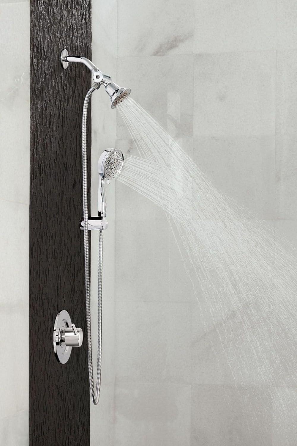 image:imageMoen Oil Rubbed Bronze OneFunction EcoPerformance Shower Head 6303EPORBChrome