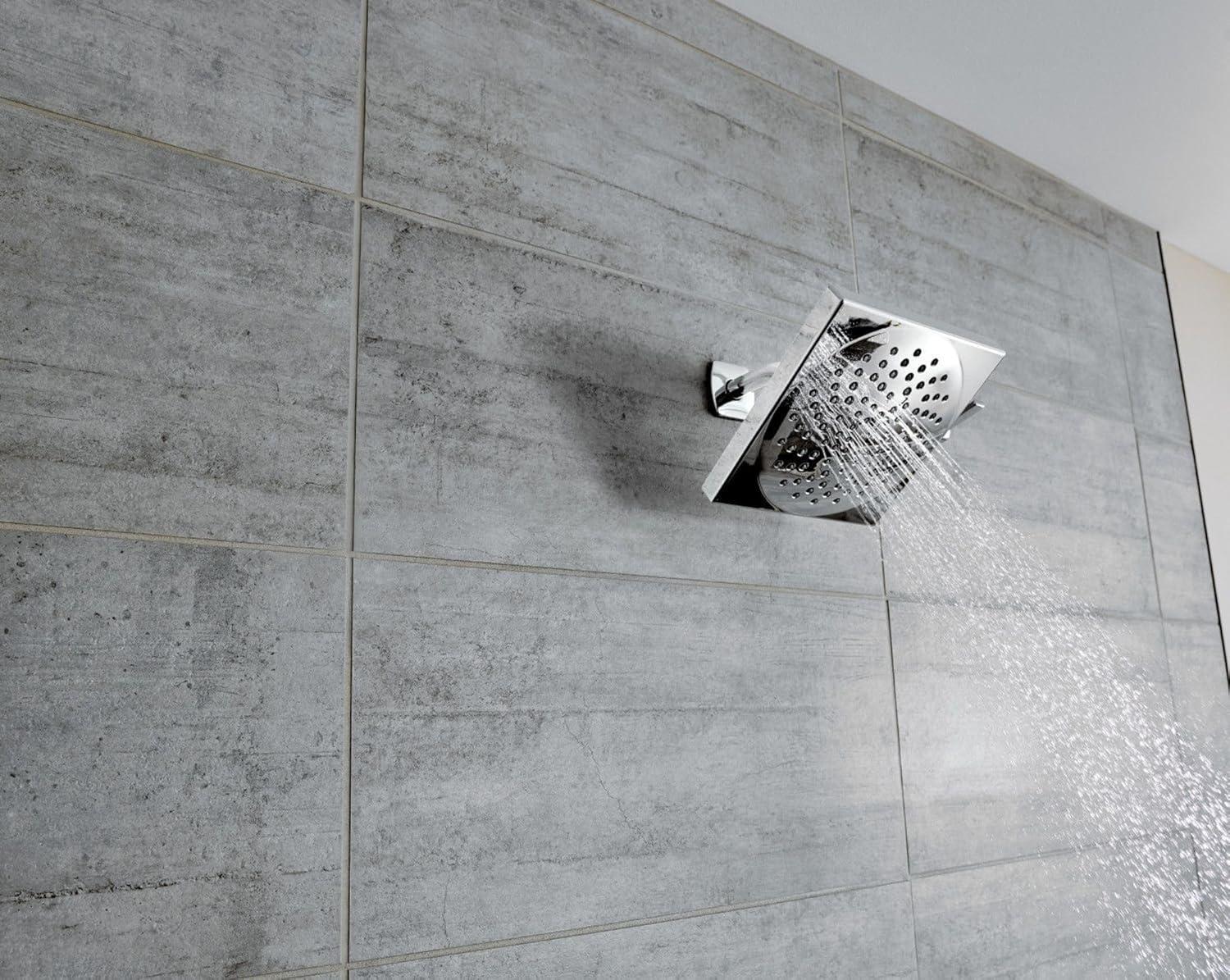 image:imageMoen Velocity Chrome TwoFunction 85Inch Diameter Spray Rainshower Showerhead S6345