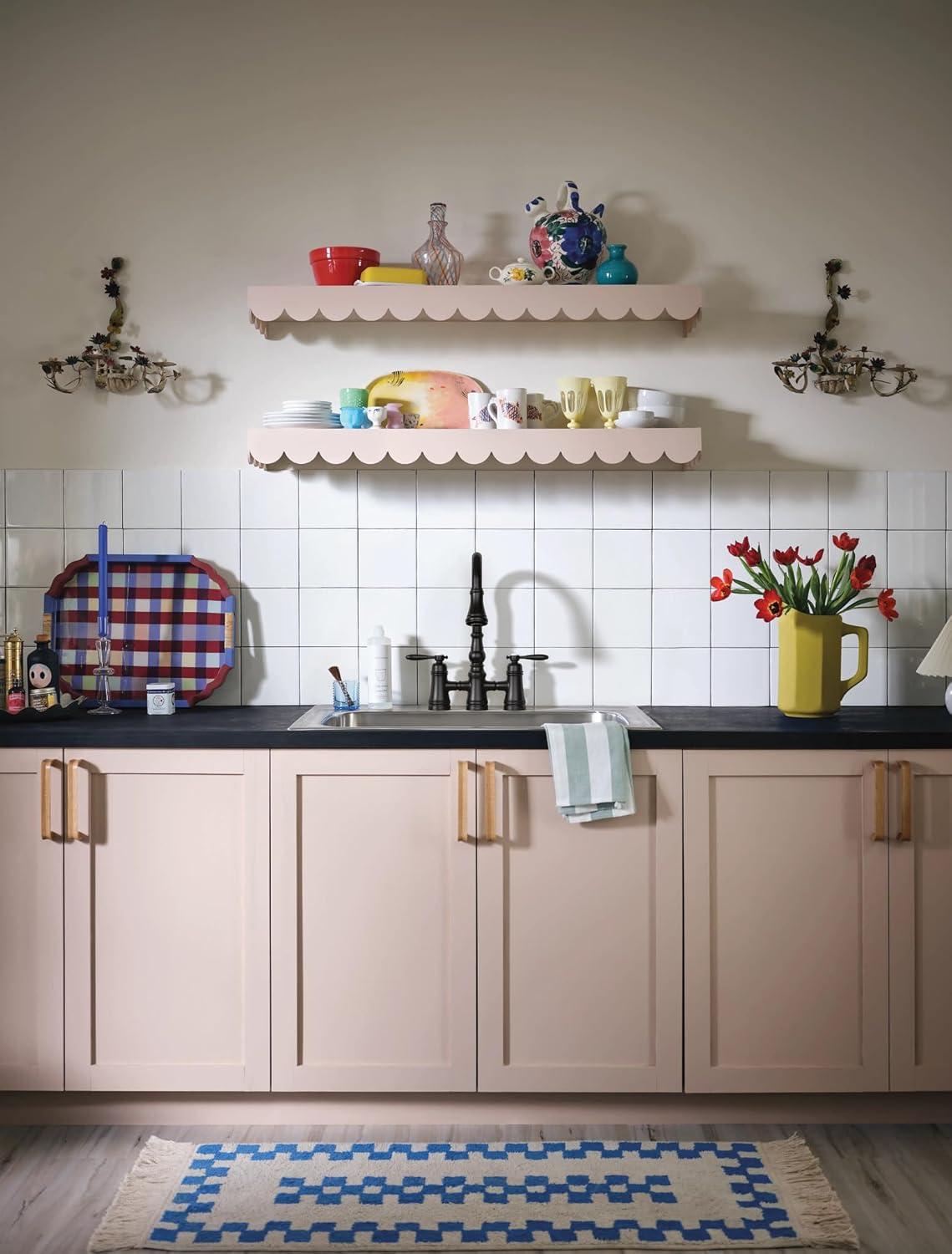 image:imageMoen Weymouth Matte Black Two Handle Pulldown Bridge Kitchen Faucet S73204BLMatte Black