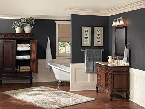 image:imageMoen YB8424BG Weymouth 24Inch Single Towel Bar Brushed GoldMatte Black