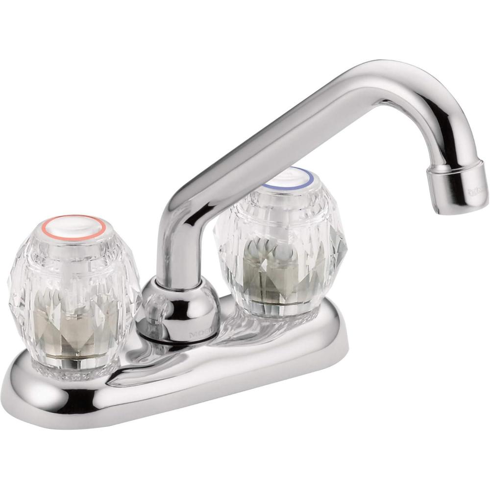 image:imageMoen 4975 Chrome TwoHandle Laundry Faucet One Size