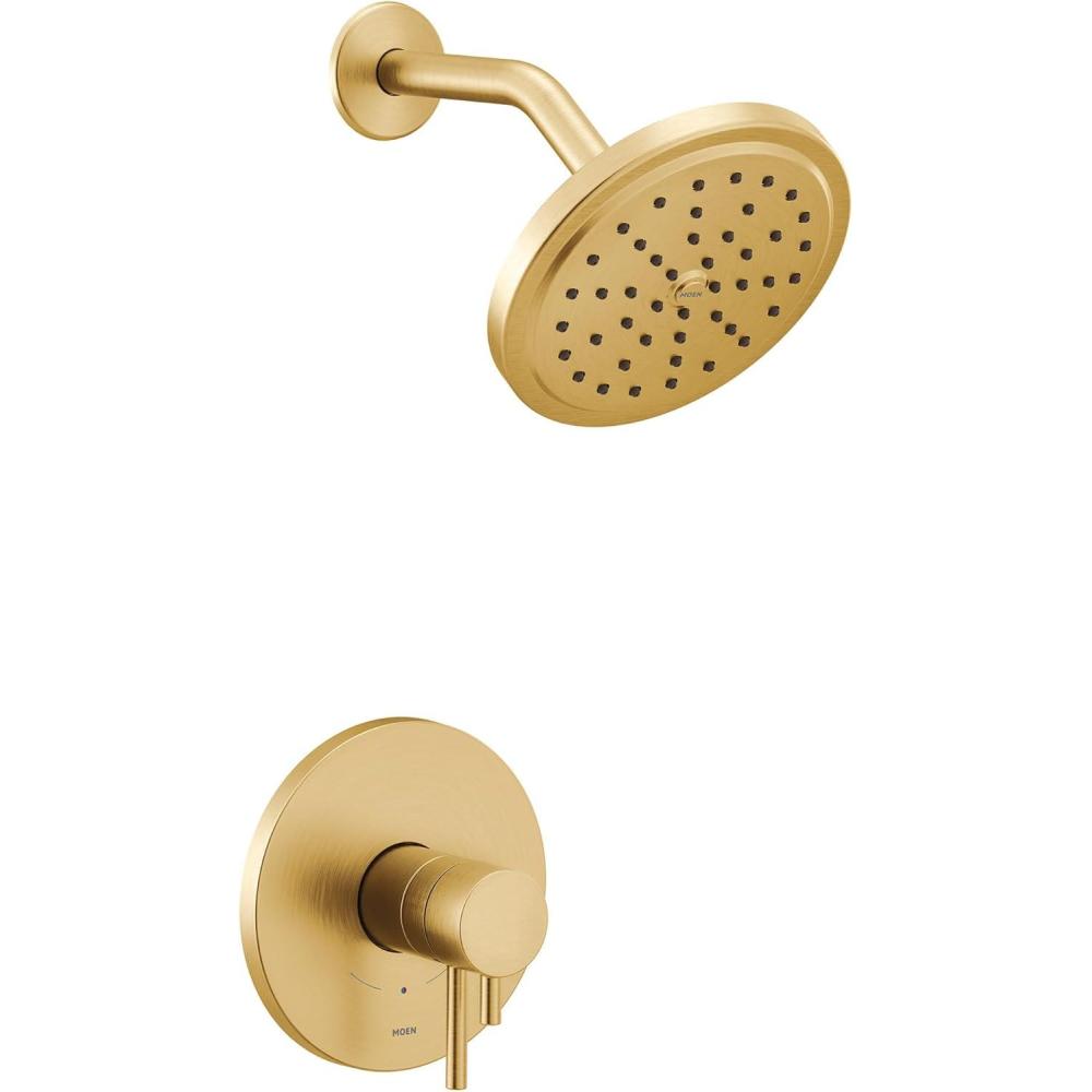 image:imageMoen Align Brushed Gold MCORE 4Series Thermostatic Shower Trim Valve Required UT4292EPBBGBrushed Gold