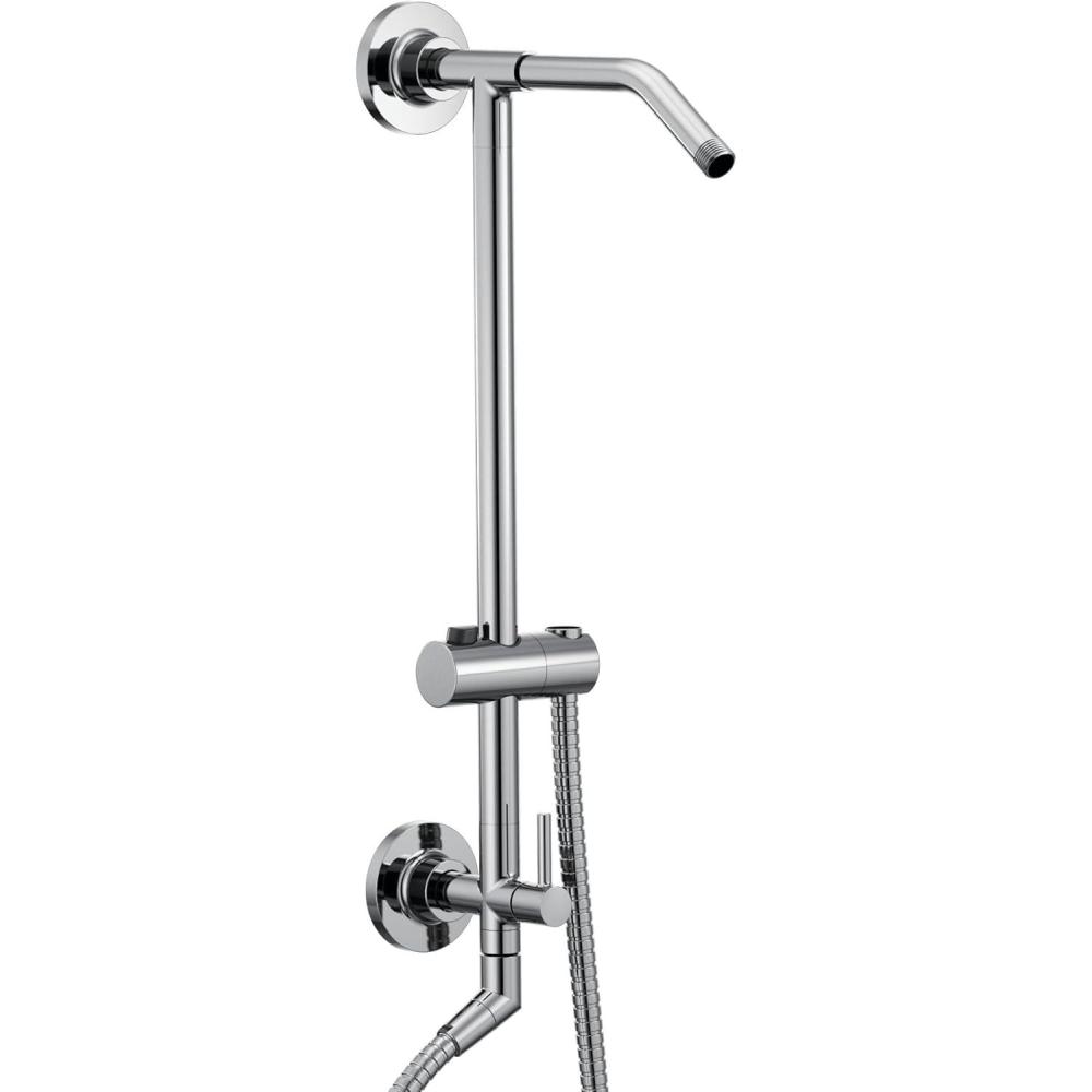 image:imageMoen Annex Brushed Nickel Shower Slidebar and Shower Hose System Trim Valve Required TS3661NHBNChrome