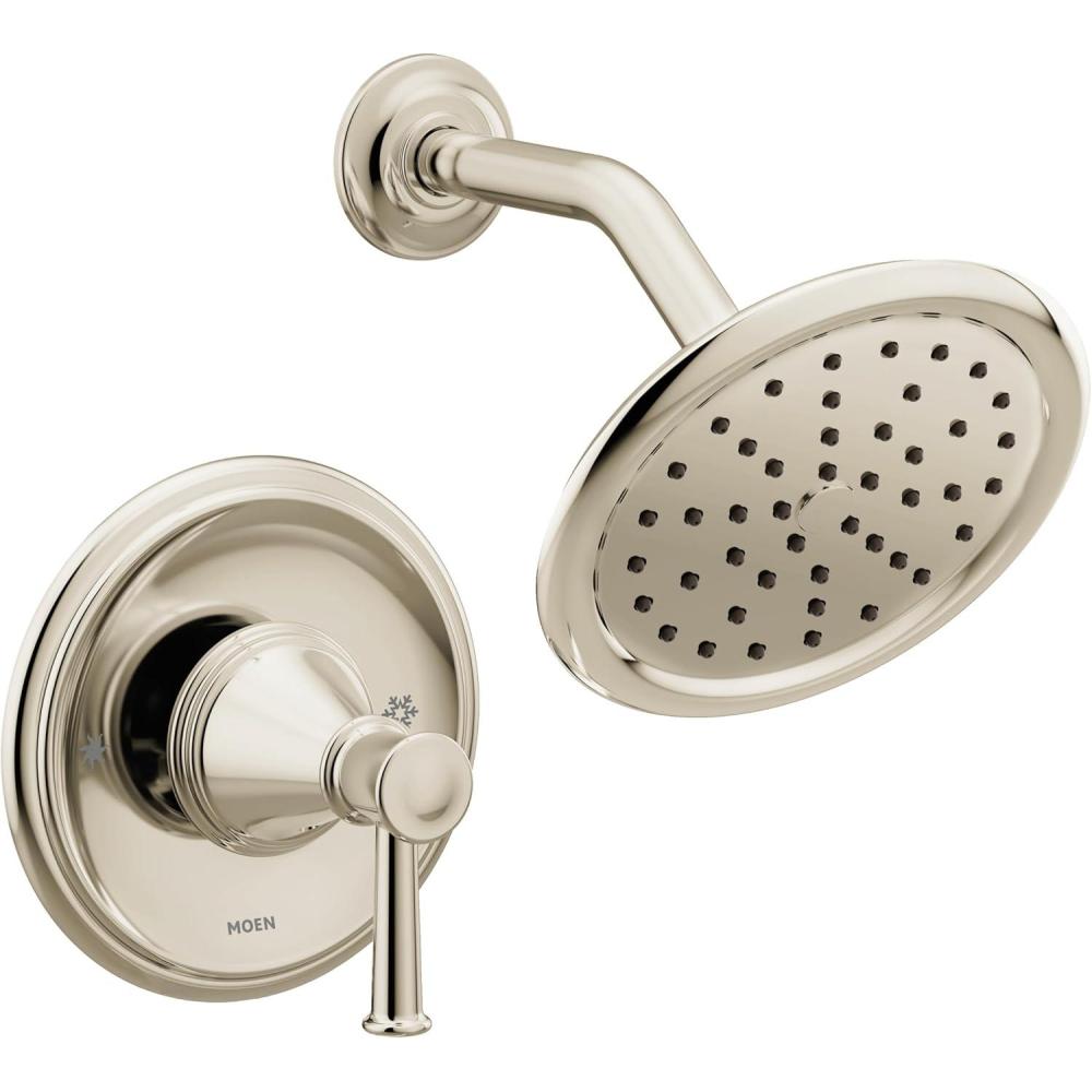 image:imageMoen Belfield PosiTemp Shower Trim Kit Valve Required Oil Rubbed Bronze T2312ORBPolished Nickel