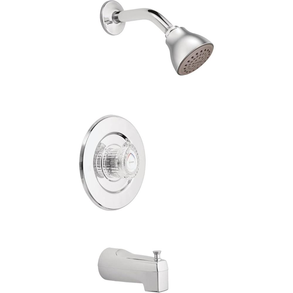 image:imageMoen Chateau Chrome Shower Trim Only T470