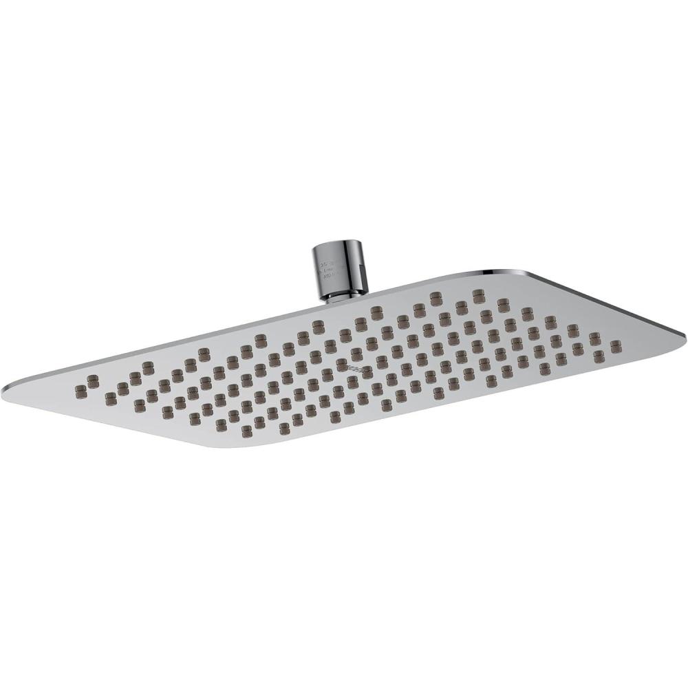 image:imageMoen Chrome Bathroom 12Inch Wide Razor Thin Rain Shower Head S100410 Inch Square