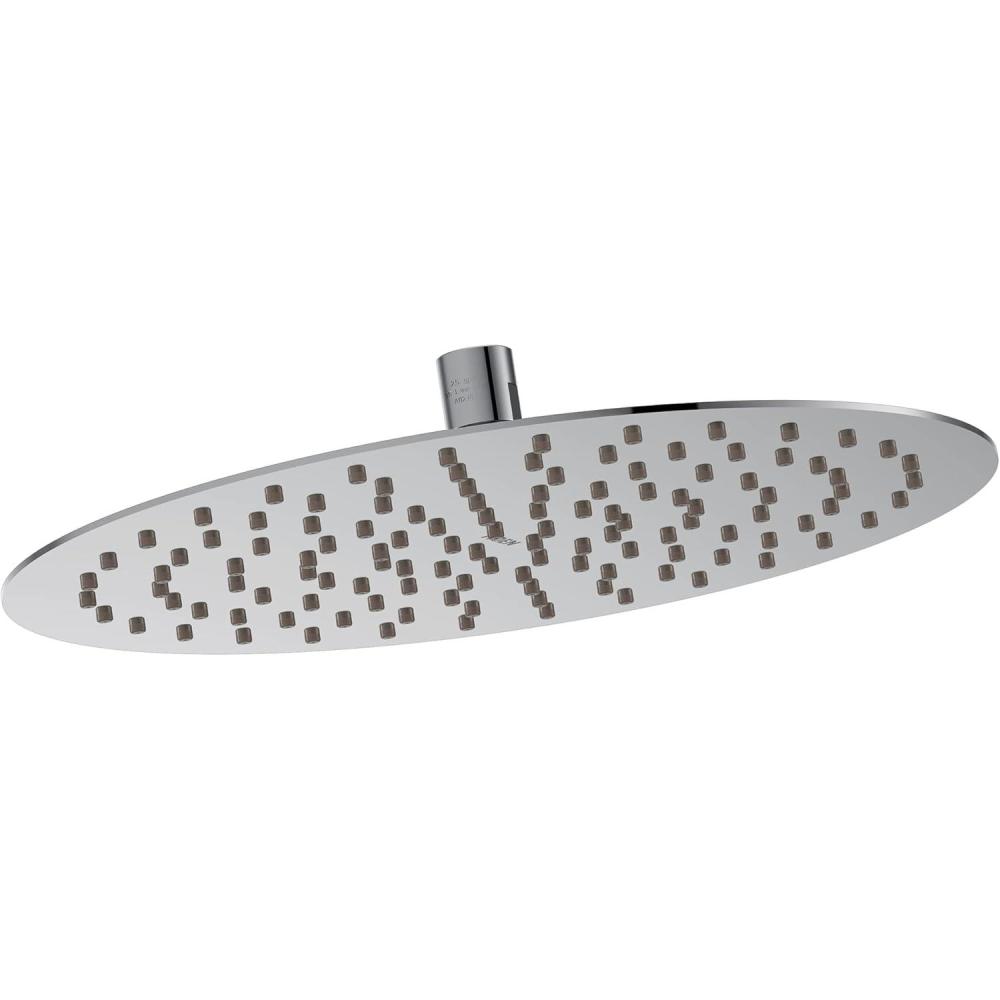 image:imageMoen Chrome Bathroom 12Inch Wide Razor Thin Rain Shower Head S100412 Inch Round
