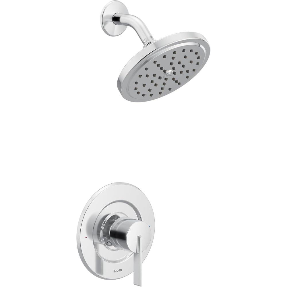 image:imageMoen Cia T2262EPBL PosiTemp Rain Shower 1Handle with EcoPerformance Shower Only Faucet Trim Kit Valve RequiredChrome