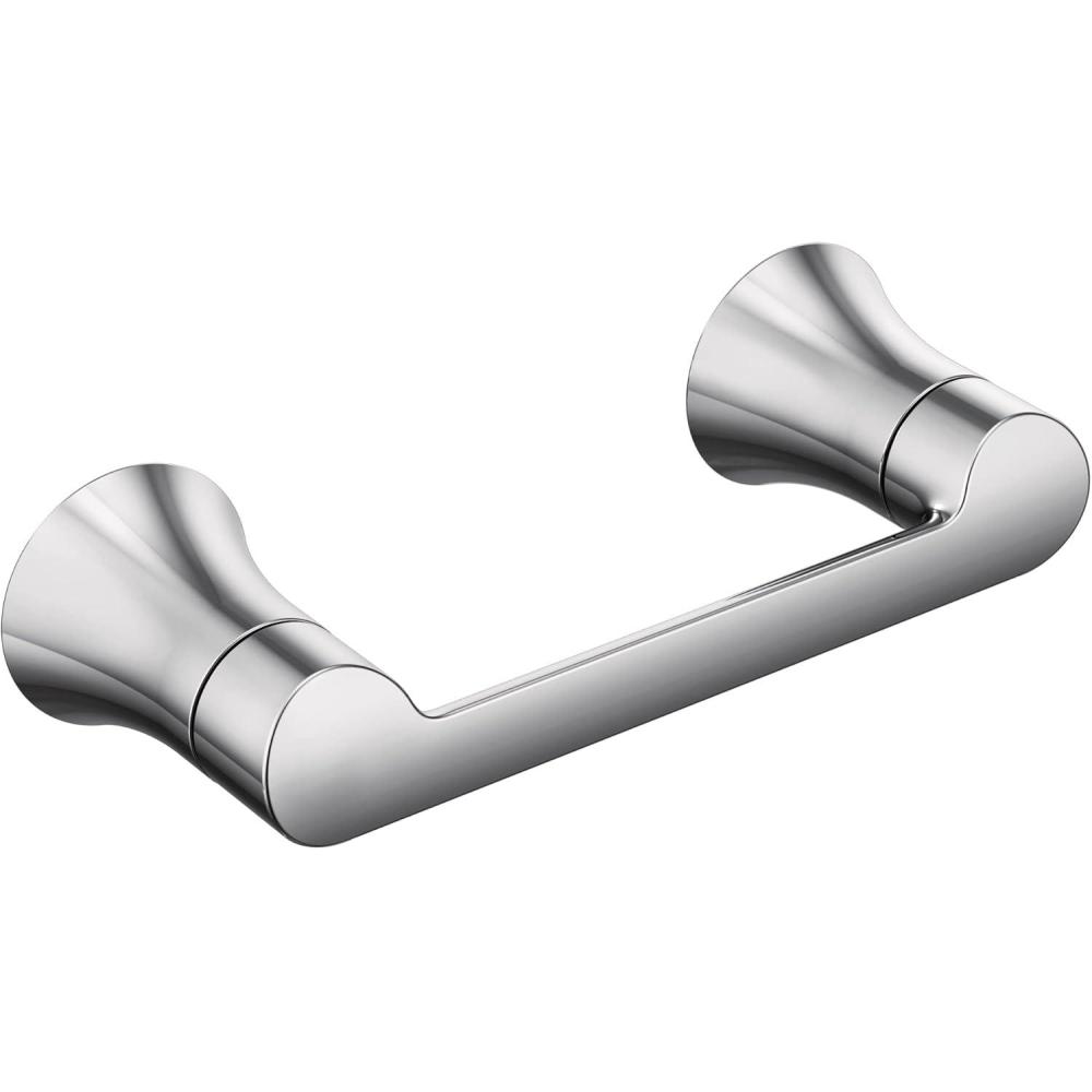 image:imageMoen Doux Matte Black Pivoting Toilet Paper Holder YB0208BLChrome