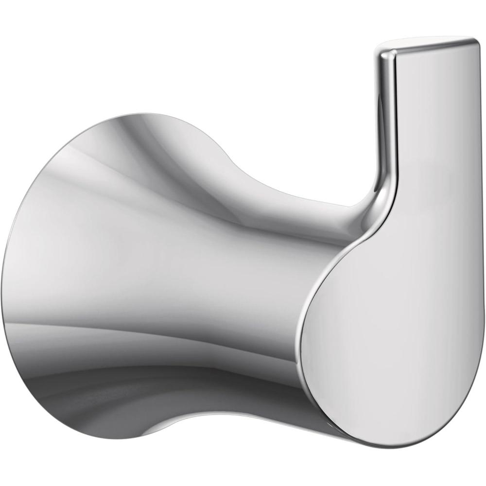 image:imageMoen Doux Matte Black Single Robe Hook YB0203BLChrome