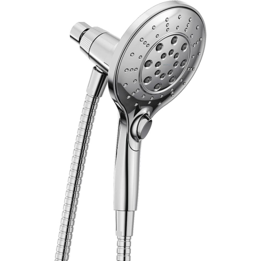 image:imageMoen Engage Magnetix SixFunction 55Inch Handheld Showerhead with Magnetic Docking System Brushed Gold 3662EPBGChrome