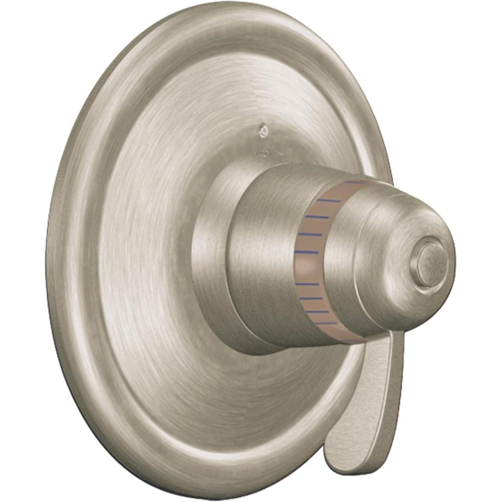 image:imageMoen ExactTemp Brushed Nickel Thermostatic Valve Trim Kit TS3411BNBrushed Nickel