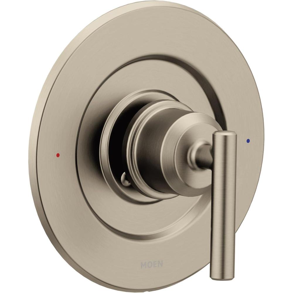 image:imageMoen Gibson Chrome PosiTemp PressureBalancing Modern Valve Handle Only Trim Valve Required T2901Brushed Nickel