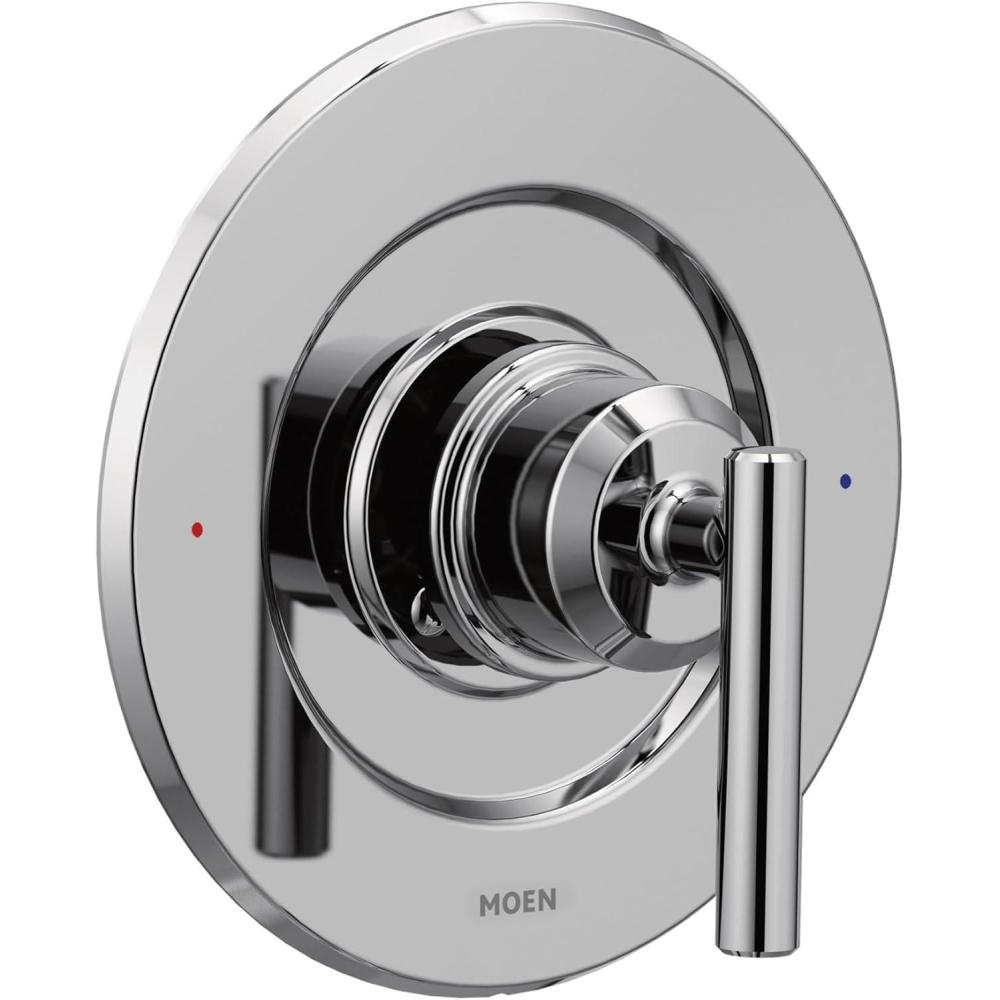 image:imageMoen Gibson Chrome PosiTemp PressureBalancing Modern Valve Handle Only Trim Valve Required T2901Chrome