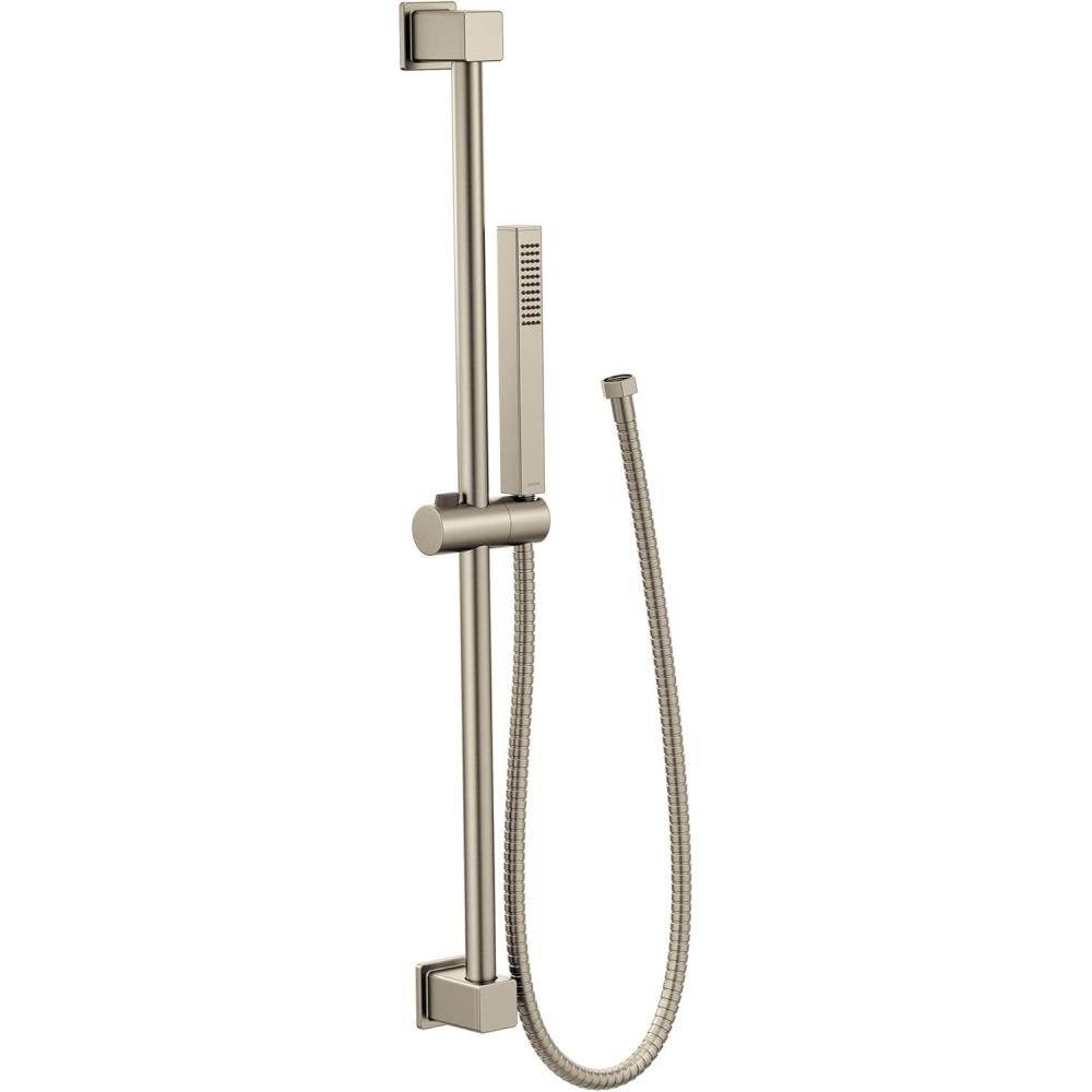 image:imageMoen S3880EPBN Collection Hand Shower Brushed Nickel 1 Spray Setting 30 Inch Slide Bar ADA CompliantBrushed Nickel